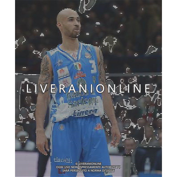 Beko Lega Basket Serie A 2015/2016 Giornata 15 Milano - 02.01.2016 EA7 Emporio Armani Milano-Banco di Sardegna Sassari Nella Foto:Logan David /Ph.Vitez-Ag. Aldo Liverani