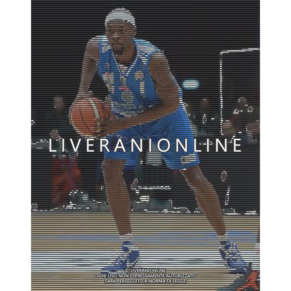 Beko Lega Basket Serie A 2015/2016 Giornata 15 Milano - 02.01.2016 EA7 Emporio Armani Milano-Banco di Sardegna Sassari Nella Foto:Petway Brent /Ph.Vitez-Ag. Aldo Liverani