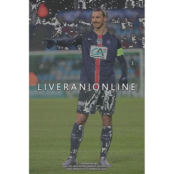 Zlatan IBRAHIMOVIC - 03.01.2016 - Wasquehal / PSG - 32es Coupe de France Photo: Dave Winter / Icon Sport /AGENZIA ALDO LIVERANI SAS - - ITALY ONLY - EDITORIAL USE ONLY -