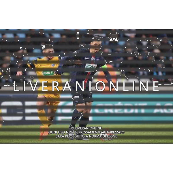 Zlatan IBRAHIMOVIC / Tony AKLI - 03.01.2016 - Wasquehal / PSG - 32es Coupe de France Photo: Dave Winter / Icon Sport /AGENZIA ALDO LIVERANI SAS - - ITALY ONLY - EDITORIAL USE ONLY -