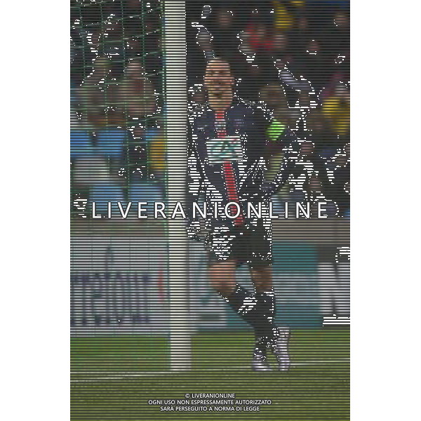 Zlatan IBRAHIMOVIC - 03.01.2016 - Wasquehal / PSG - 32es Coupe de France Photo: Dave Winter / Icon Sport /AGENZIA ALDO LIVERANI SAS - - ITALY ONLY - EDITORIAL USE ONLY -