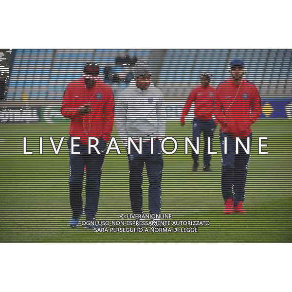 Yakou MEITE / Christopher NKUNKU / Layvin KURZAWA - 03.01.2016 - Wasquehal / PSG - 32es Coupe de France Photo: Dave Winter / Icon Sport /AGENZIA ALDO LIVERANI SAS - - ITALY ONLY - EDITORIAL USE ONLY -