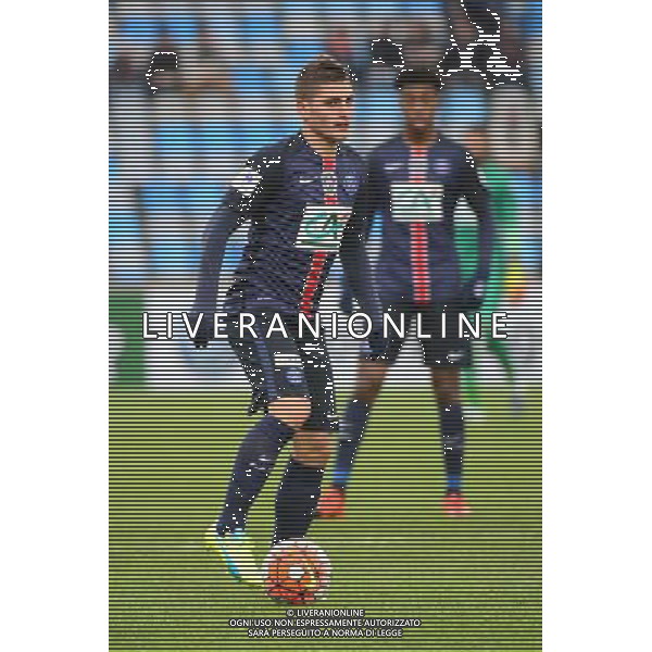 Marco VERRATTI - 03.01.2016 - Wasquehal / PSG - 32es Coupe de France Photo: Dave Winter / Icon Sport /AGENZIA ALDO LIVERANI SAS - - ITALY ONLY - EDITORIAL USE ONLY -