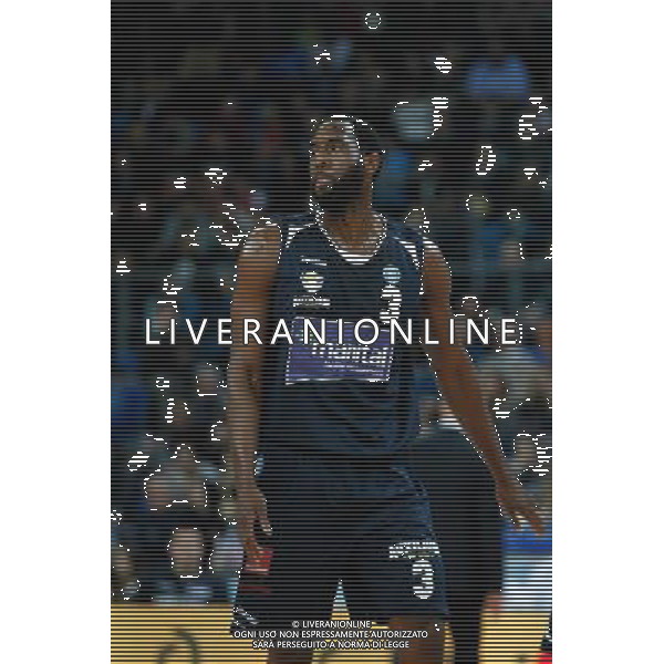 Lega Basket serie A, 15» giornata, Consultinvest Pesaro vs Manital Torino 04/01/2016 nella foto: WHITE DEWAYNE, MANITAL TORINO, ©CLAUDIO ZAMAGNI/AGENZIA ALDO LIVERANI S.A.S.
