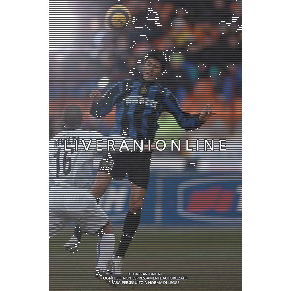 Milano !6-02-2005 Coppa Italia TIM Inter - Atalanta nella foto cruz e rivalta ph Marco Luzzani/Ag. Aldo Liverani S.a.s.