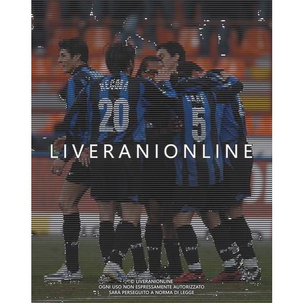 Milano !6-02-2005 Coppa Italia TIM Inter - Atalanta nella foto esultanza emre ph Marco Luzzani/Ag. Aldo Liverani S.a.s.