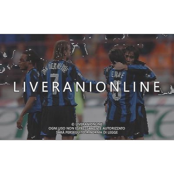 Milano !6-02-2005 Coppa Italia TIM Inter - Atalanta nella foto esultanza recoba ph Marco Luzzani/Ag. Aldo Liverani S.a.s.