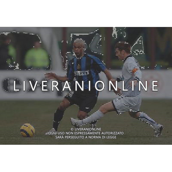 Milano !6-02-2005 Coppa Italia TIM Inter - Atalanta nella foto ze maria e marcolini ph Marco Luzzani/Ag. Aldo Liverani S.a.s.