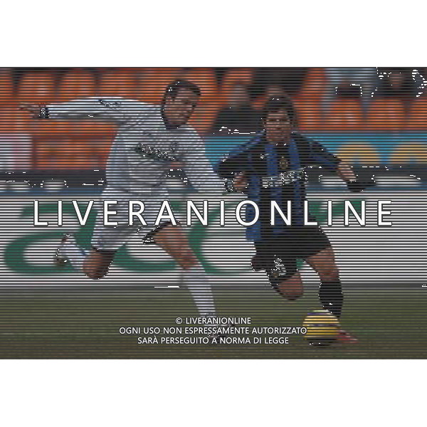 Milano !6-02-2005 Coppa Italia TIM Inter - Atalanta nella foto emre e innocenti ph Marco Luzzani/Ag. Aldo Liverani S.a.s.