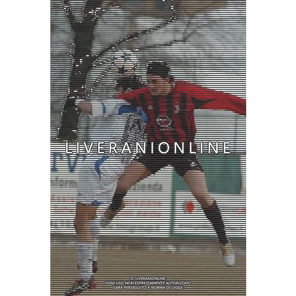 Settimo Milanese 16/02/2005 Ritorno coppa Italia Primavera 2004/05 nella foto: Amato e Marino foto Danilo Recalcati/Ag.Aldo Liverani