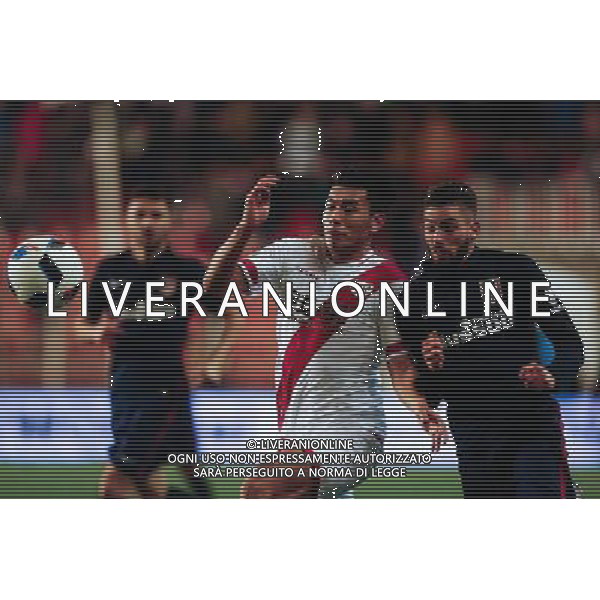 Zhang Chendong / Yannick Ferreira Carrasco - 06.01.2016 - Rayo Vallecano / Atletico Madrid - 1/8Finale Coupe du Roi Photo : De La Fuente / Shot For Press / Icon Sport AG ALDO LIVERANI SAS ONLY ITALY
