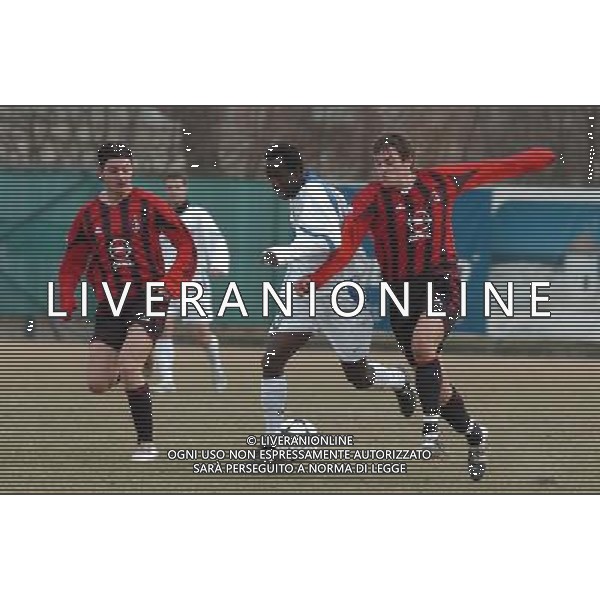 Settimo Milanese 16/02/2005 Ritorno coppa Italia Primavera 2004/05 nella foto: Diarra ( inter ) foto Danilo Recalcati/Ag.Aldo Liverani
