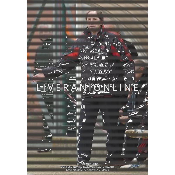Settimo Milanese 16/02/2005 Ritorno coppa Italia Primavera 2004/05 nella foto: Franco Baresi foto Danilo Recalcati/Ag.Aldo Liverani