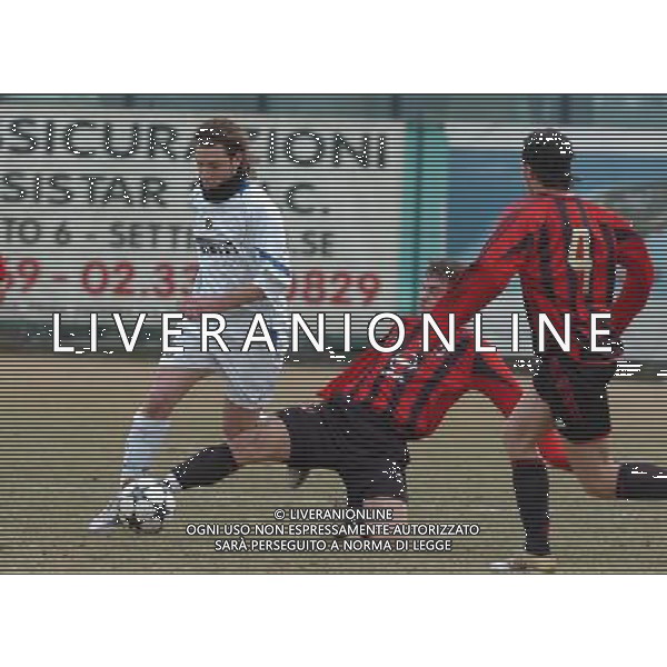 Settimo Milanese 16/02/2005 Ritorno coppa Italia Primavera 2004/05 nella foto: Giani foto Danilo Recalcati/Ag.Aldo Liverani