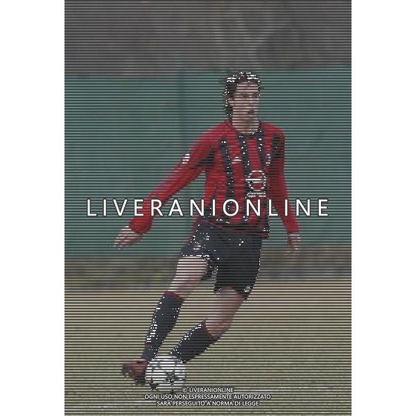 Settimo Milanese 16/02/2005 Ritorno coppa Italia Primavera 2004/05 nella foto: Izecson ( fratello di Kaka ) foto Danilo Recalcati/Ag.Aldo Liverani