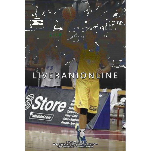 Basket serie B, Girone A, 16» giornata, NTS Basket Rimini Crabs vs Basket Golfo Piombino, 06/01/2016, nella foto: PERSICO EDOARDO, GOLFO PIOMBINO, ©CLAUDIO ZAMAGNI/AGENZIA ALDO LIVERANI S.A.S.
