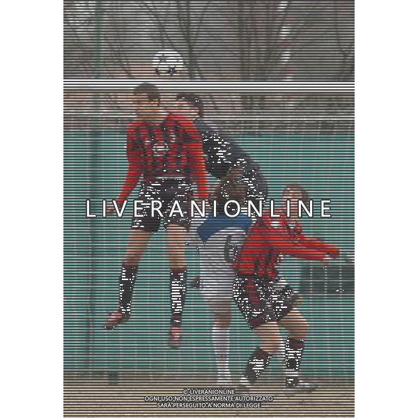 Settimo Milanese 16/02/2005 Ritorno coppa Italia Primavera 2004/05 nella foto: Marzeglia foto Danilo Recalcati/Ag.Aldo Liverani
