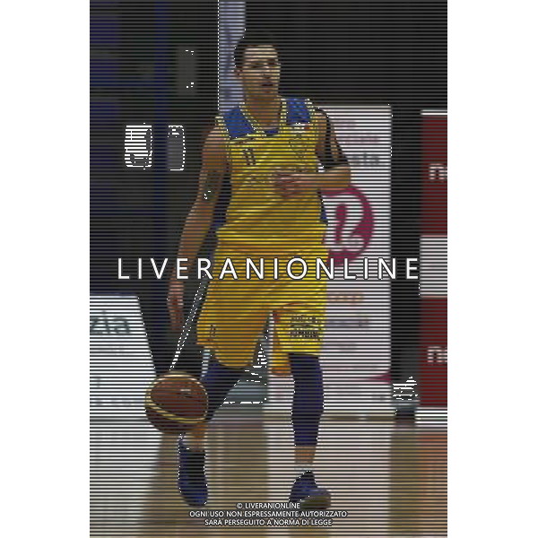 Basket serie B, Girone A, 16» giornata, NTS Basket Rimini Crabs vs Basket Golfo Piombino, 06/01/2016, nella foto: VENUCCI MATTIA, GOLFO PIOMBINO, IN AZIONE, ©CLAUDIO ZAMAGNI/AGENZIA ALDO LIVERANI S.A.S.