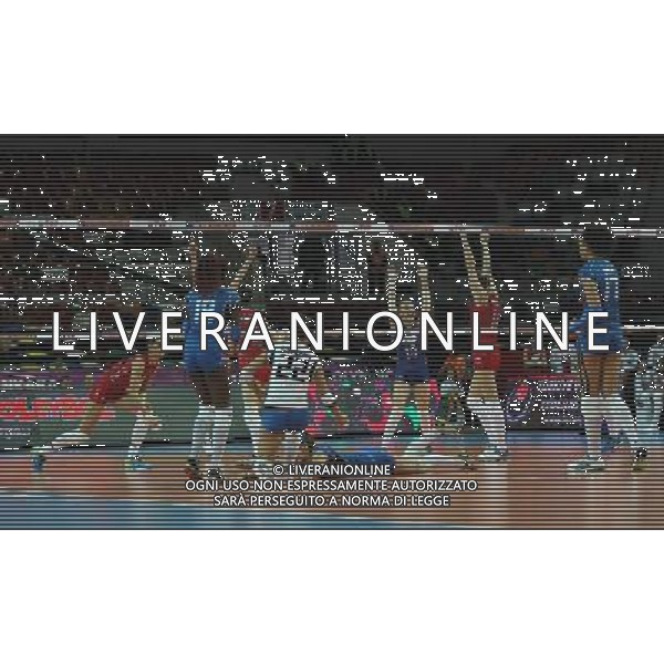 2016 European Olympic Qualification Pool B dAY 2 - match Italy and Russia at Baskent Volleyball Hall in Ankara on January 5, 2016. Final Score: Italy 1 - Russia 3 Pictured: Anna Malova #19 of Russia. SIATKOWKA KOBIET TURNIEJ KWALIFIKACYJNY KWALIFIKACJE OLIMPIJSKIE RIO 2016 WLOCHY vs ROSJA FOT. SESKIM/NEWSPIX.PL POLAND, TURKEY, UK, AUSTRIA AND GERMANY OUT !!! --- Newspix.pl AG ALDO LIVERANI SAS ONLY ITALY *** Local Caption *** www.newspix.pl mail us: info@newspix.pl call us: 0048 022 23 22 222 --- Polish Picture Agency by Ringier Axel Springer Poland