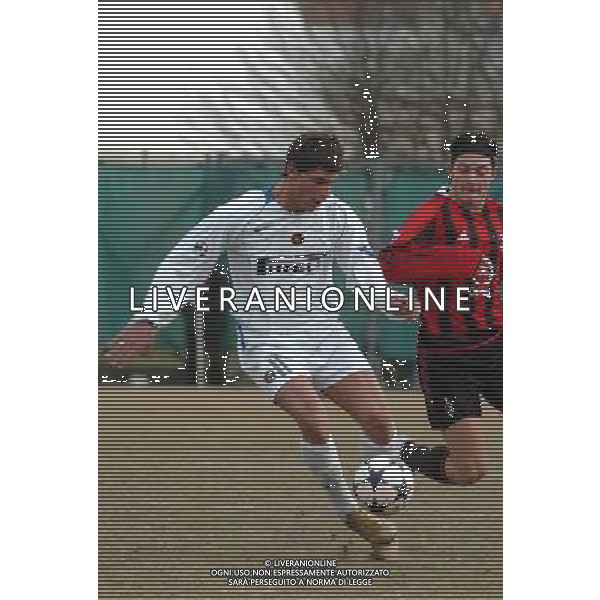 Settimo Milanese 16/02/2005 Ritorno coppa Italia Primavera 2004/05 nella foto: Momente\' foto Danilo Recalcati/Ag.Aldo Liverani