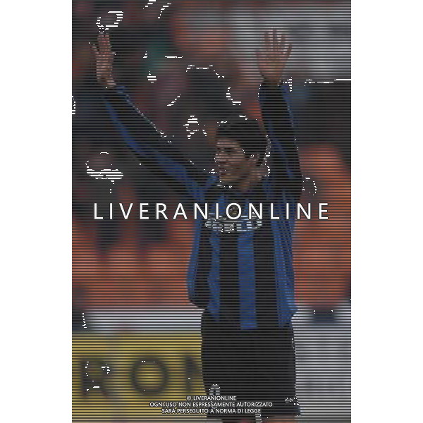 Milano !6-02-2005 Coppa Italia TIM Inter - Atalanta nella foto esultanza cruz ph Marco Luzzani/Ag. Aldo Liverani S.a.s.