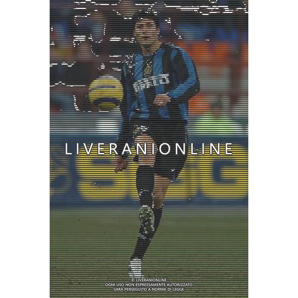Milano 16/02/2005 coppa italia tim 2004/05 inter-atalanta 3:0 nella foto cruz julio ricardo ph marco luzzani/ag aldo liverani s.a.s.