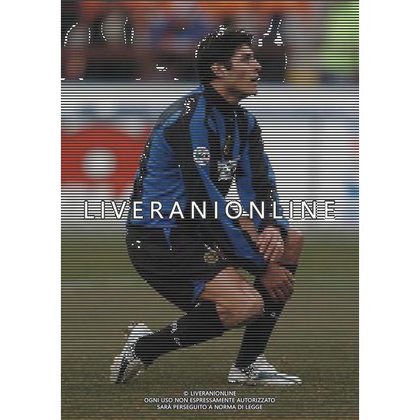 Milano 16/02/2005 coppa italia tim 2004/05 inter-atalanta 3:0 nella foto cruz julio ricardo ph marco luzzani/ag aldo liverani s.a.s.
