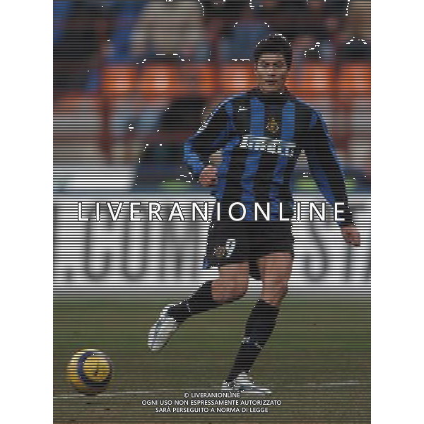Milano 16/02/2005 coppa italia tim 2004/05 inter-atalanta 3:0 nella foto cruz julio ricardo ph marco luzzani/ag aldo liverani s.a.s.