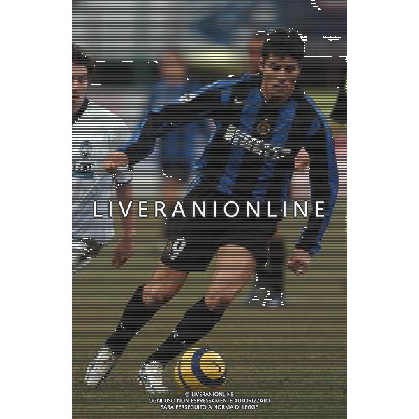 Milano 16/02/2005 coppa italia tim 2004/05 inter-atalanta 3:0 nella foto cruz julio ricardo ph marco luzzani/ag aldo liverani s.a.s.