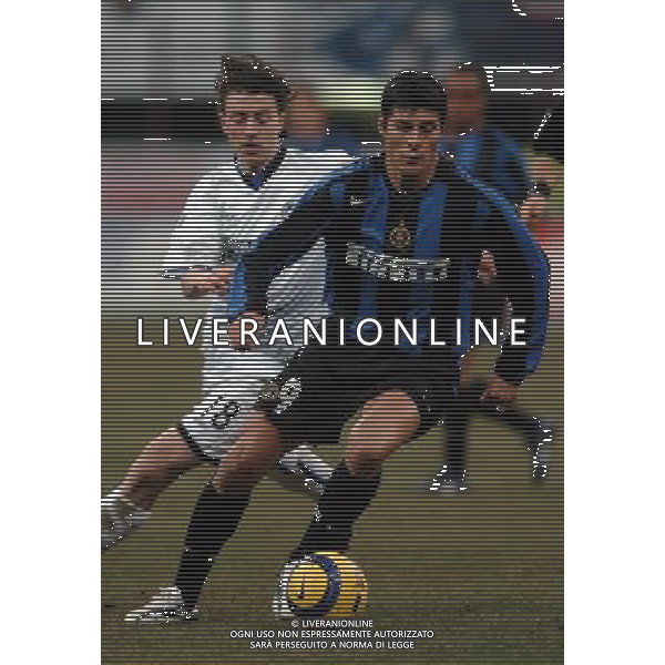 Milano 16/02/2005 coppa italia tim 2004/05 inter-atalanta 3:0 nella foto cruz julio ricardo ph marco luzzani/ag aldo liverani s.a.s.