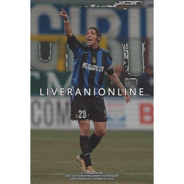 Milano 16/02/2005 coppa italia tim 2004/05 inter-atalanta 3:0 nella foto materazzi marco ph marco luzzani/ag aldo liverani s.a.s.