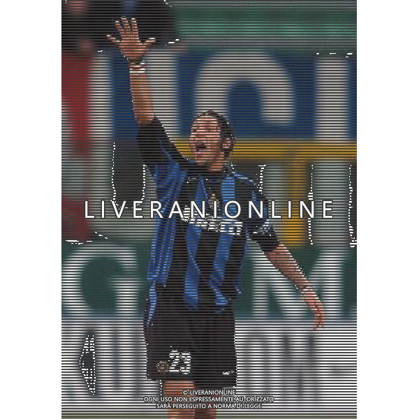 Milano 16/02/2005 coppa italia tim 2004/05 inter-atalanta 3:0 nella foto materazzi marco ph marco luzzani/ag aldo liverani s.a.s.