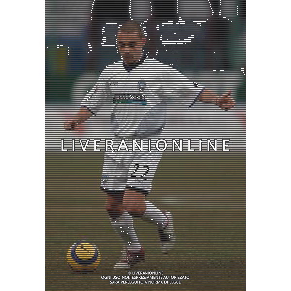 Milano 16/02/2005 coppa italia tim 2004/05 inter-atalanta 3:0 nella foto mingazzini nicola ph marco luzzani/ag aldo liverani s.a.s.