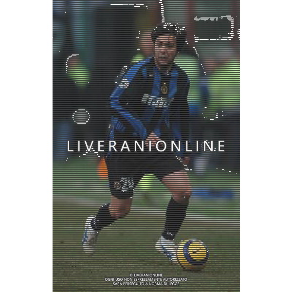 Milano 16/02/2005 coppa italia tim 2004/05 inter-atalanta 3:0 nella foto recoba alvaro ph marco luzzani/ag aldo liverani s.a.s.