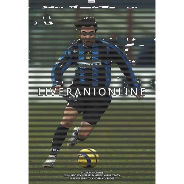 Milano 16/02/2005 coppa italia tim 2004/05 inter-atalanta 3:0 nella foto recoba alvaro ph marco luzzani/ag aldo liverani s.a.s.