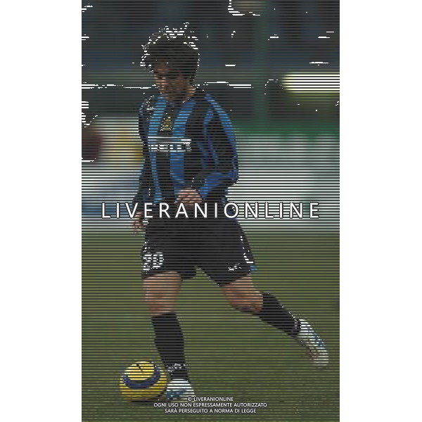 Milano 16/02/2005 coppa italia tim 2004/05 inter-atalanta 3:0 nella foto recoba alvaro ph marco luzzani/ag aldo liverani s.a.s.