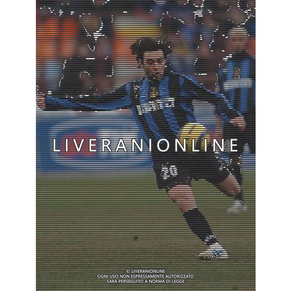 Milano 16/02/2005 coppa italia tim 2004/05 inter-atalanta 3:0 nella foto recoba alvaro ph marco luzzani/ag aldo liverani s.a.s.