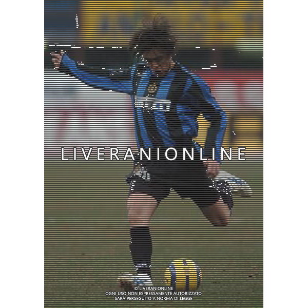 Milano 16/02/2005 coppa italia tim 2004/05 inter-atalanta 3:0 nella foto recoba alvaro ph marco luzzani/ag aldo liverani s.a.s.