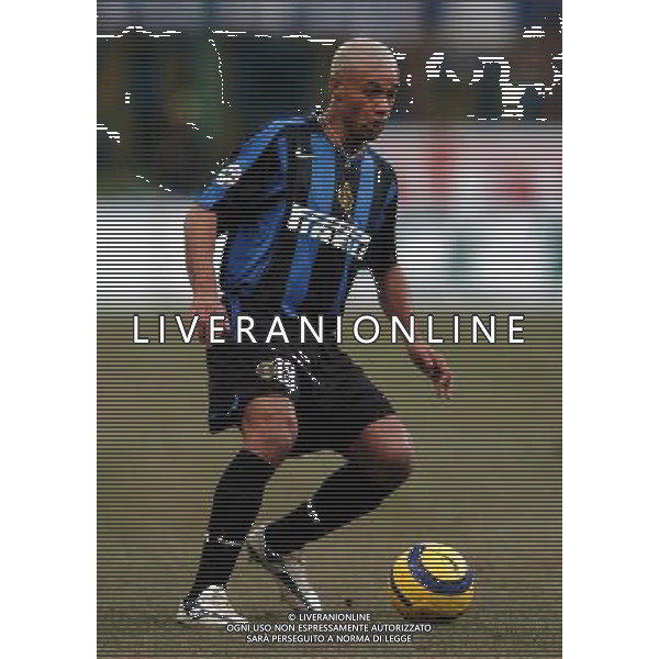Milano 16/02/2005 coppa italia tim 2004/05 inter-atalanta 3:0 nella foto ze\' maria ph marco luzzani/ag aldo liverani s.a.s.