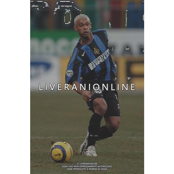 Milano 16/02/2005 coppa italia tim 2004/05 inter-atalanta 3:0 nella foto ze\' maria ph marco luzzani/ag aldo liverani s.a.s.