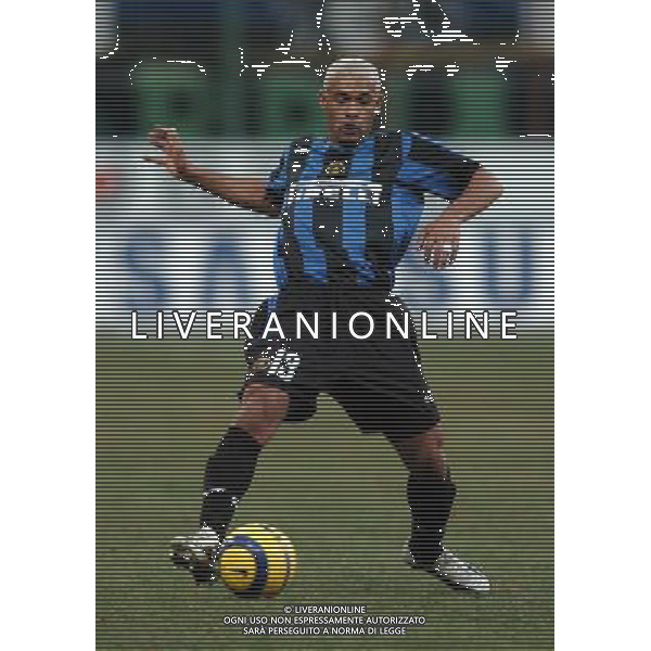 Milano 16/02/2005 coppa italia tim 2004/05 inter-atalanta 3:0 nella foto ze\' maria ph marco luzzani/ag aldo liverani s.a.s.