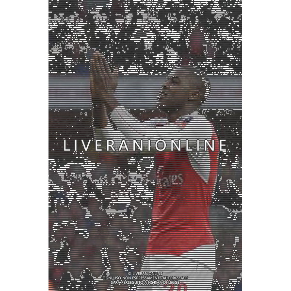 GOAL CELEBRATION - Arsenal\'s Joel Campbell celebrates scoring his sides first goal Photographer Craig Mercer/CameraSport Football - The FA Cup Third Round - Arsenal v Sunderland - Saturday 9th January 2016 - Emirates Stadium - London © CameraSport - 43 Linden Ave. Countesthorpe. Leicester. England. LE8 5PG - Tel: +44 (0) 116 277 4147 - admin@camerasport.com - www.camerasport.com AG ALDO LIVERANI SAS