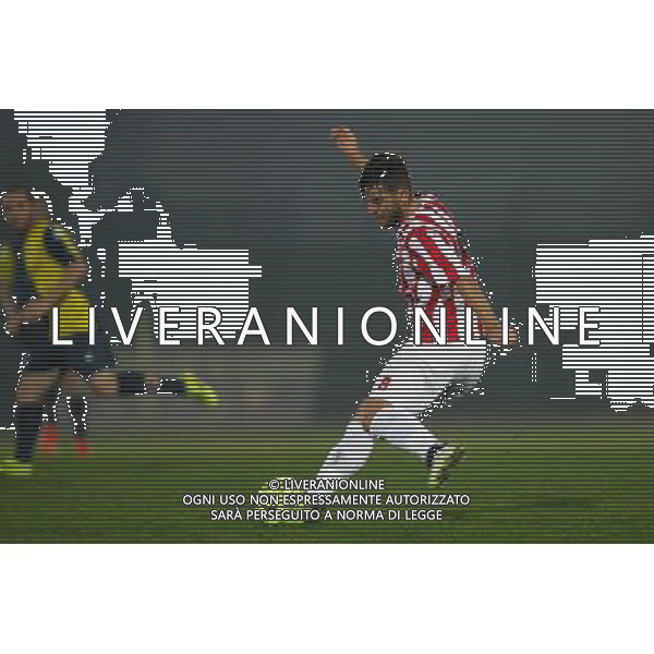 Campionato Lega Pro, Girone B, 17» giornata, SANTARCANGELO vs MACERATESE del 09/01/2016, nella foto, ALIMI, CARICA IL TIRO, ©CLAUDIO ZAMAGNI/AGENZIA ALDO LIVERANI S.A.S.
