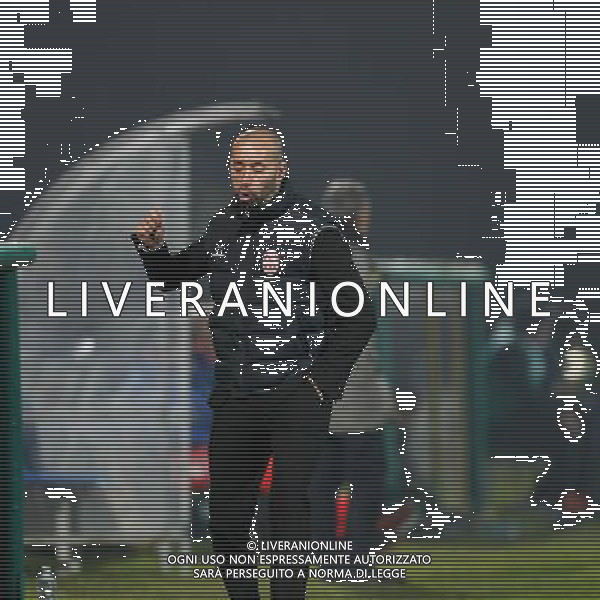 Campionato Lega Pro, Girone B, 17» giornata, SANTARCANGELO vs MACERATESE del 09/01/2016, nella foto, IL COACH BUCCHI, ARRABBIATO, ©CLAUDIO ZAMAGNI/AGENZIA ALDO LIVERANI S.A.S. ©CLAUDIO ZAMAGNI/AGENZIA ALDO LIVERANI S.A.S.