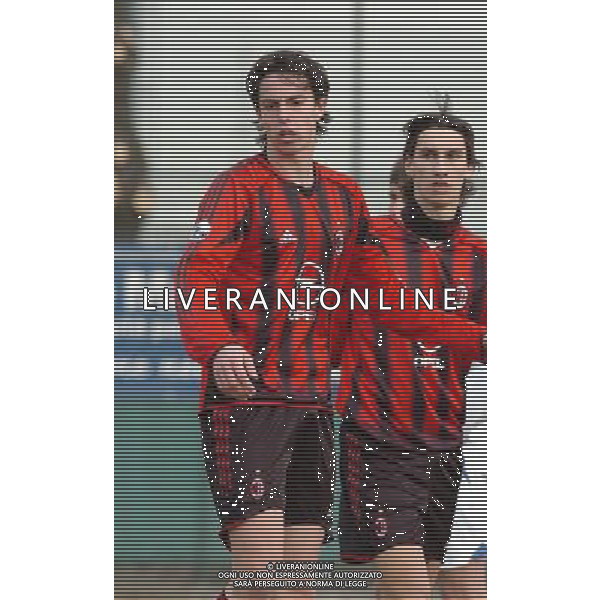 Settimo Milanese 16/02/2005 Ritorno coppa Italia Primavera 2004/05 nella foto: Izecson Rodrigo Dos Santos Leite foto Danilo Recalcati/Ag.Aldo Liverani