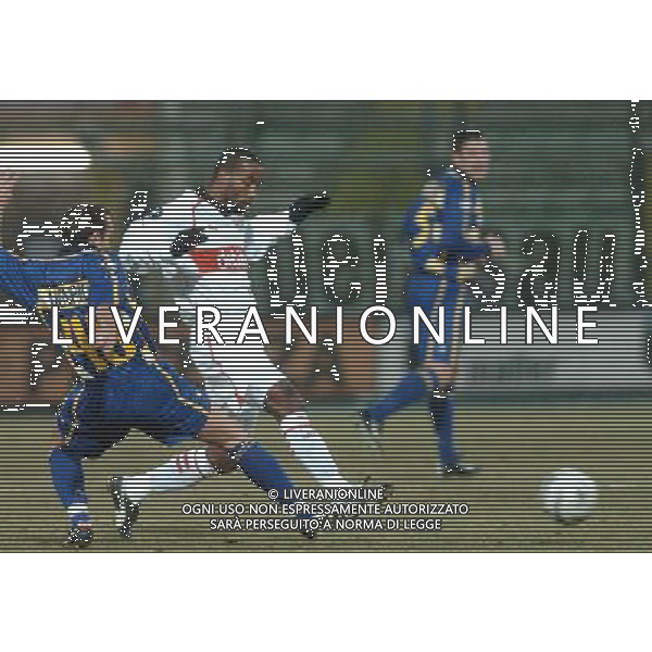 PARMA 16/02/05 COPPA UEFA 2005 ANDATASEDICESIMI DI FINALE PARMA-STOCCARDA NELLA FOTO CACAU PH GIGI ARCAINI/AG.ALDO LIVERANI
