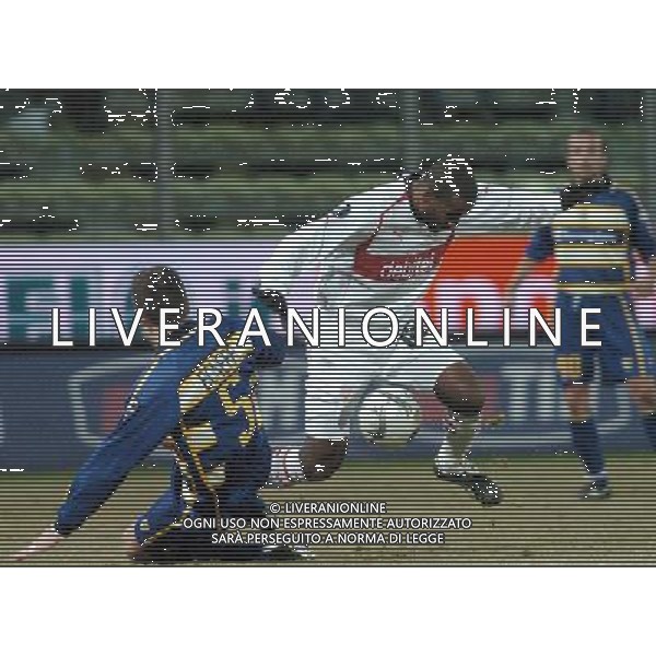 PARMA 16/02/05 COPPA UEFA 2005 ANDATASEDICESIMI DI FINALE PARMA-STOCCARDA NELLA FOTO CACAU PH GIGI ARCAINI/AG.ALDO LIVERANI