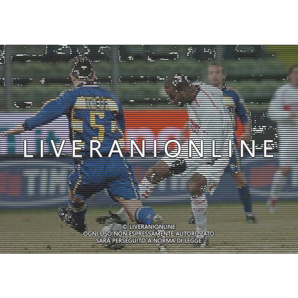 PARMA 16/02/05 COPPA UEFA 2005 ANDATASEDICESIMI DI FINALE PARMA-STOCCARDA NELLA FOTO CACAU PH GIGI ARCAINI/AG.ALDO LIVERANI