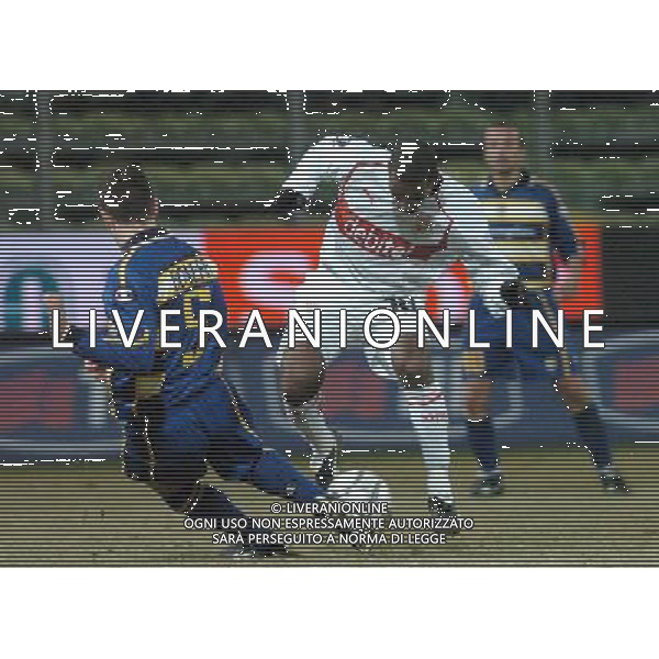 PARMA 16/02/05 COPPA UEFA 2005 ANDATASEDICESIMI DI FINALE PARMA-STOCCARDA NELLA FOTO CACAU PH GIGI ARCAINI/AG.ALDO LIVERANI