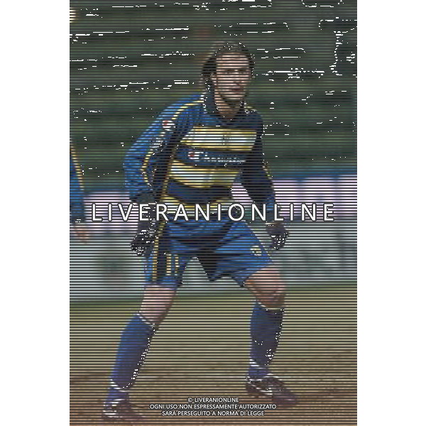 PARMA 16/02/05 COPPA UEFA 2005 ANDATASEDICESIMI DI FINALE PARMA-STOCCARDA NELLA FOTO GILARDINO ALBERTO PH GIGI ARCAINI/AG.ALDO LIVERANI